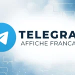 Accès au canal Telegram Affiche Francaise